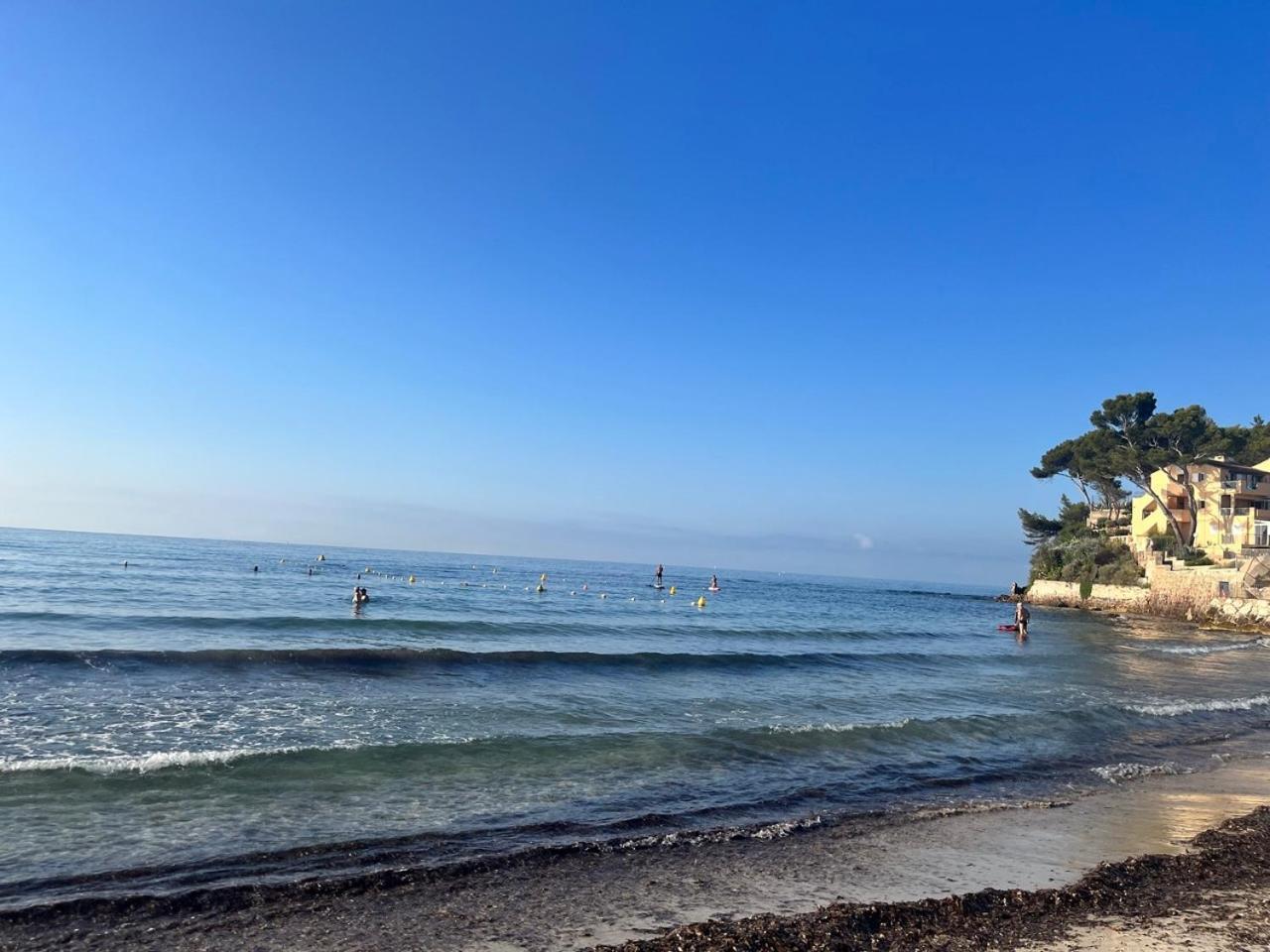 Studio Cosy Avec Terrasse Sur La Plage La Seyne-sur-Mer Exterior foto